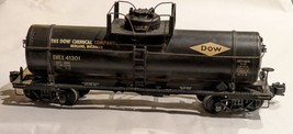 G Gauge Train Aristo-Craft 41301 Dow Chemical Single Dome Tanker Tank Car - $61.88