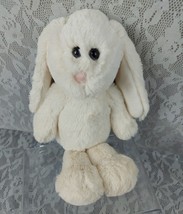 Ty Attic Treasures Velvet Bunny Rabbit Cream 13&quot; Plush Stuffed Animal Toy 2017 - $34.95