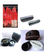 Dichroscope, Chelsea Filter, Gem Loupe, Gemstones of the world Book, Too... - $88.15