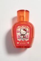 Hello Kitty Eraser with Case Old SANRIO Petit Bottle Logo1998 Red - £14.73 GBP