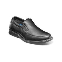 Nunn Bush Otto Moc Toe Slip On Walking Shoes Leather Black Tumbled 84963-007 image 10