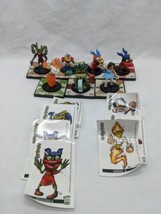 Lot Of (7) Wizkids Creepy Freaks Miniatures With Stickers - $39.59
