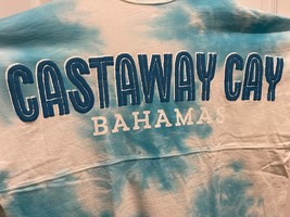 Disney Cruise Line Castaway Cay Spirit Jersey Blue Tie Dye XXL Exclusive... - $153.44