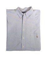 Ralph Lauren Mens Classic Fit Iconic Oxford Blue Polo Shirt 2XLT TALL - £35.04 GBP