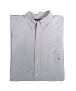 Ralph Lauren Mens Classic Fit Iconic Oxford Blue Polo Shirt 2XLT TALL - $44.55