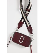 Marc Jacobs The Snapshot Leather Camera Bag Crossbody Pouch Clutch ~NWT~ Oxblood - $272.25