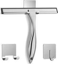 All-Purpose Stainless Steel Shower Squeegee for Shower Glass Door with 2... - $13.34