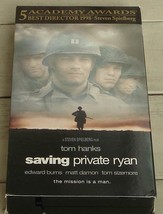 Gently Used Vhs Video, Saving Private Ryan, Tom Hanks, Very Good Cond - £3.97 GBP