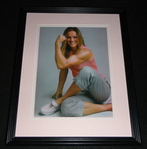Brandi Chastain Flexing Framed 11x14 Photo Display USA Soccer - £27.68 GBP