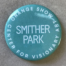 Smither Park Center For Visionary Art Orange Show Teal Pin - £783.69 GBP