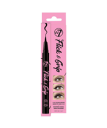 W7 Flick &amp; Grip 2 in 1 Adhesive Eyeliner - £52.62 GBP