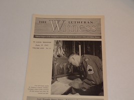 THE LUTHERAN WITNESS 6/19/1945 EVANGELICAL LUTHERAN SYNOD Fc1 - £16.41 GBP