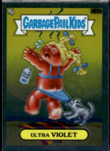 Garbage Pail Kids Chrome Series 5 Trading Card 2022 - Ultra Violet 202a - £1.25 GBP