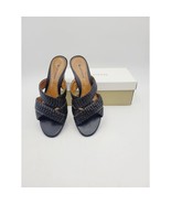 Naturalizer Womens Leather Bisbee Black Sandals Size 8 M - €25,72 EUR
