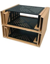 Middle Atlantic U2V-4 Pack Vented 2 RU Universal Equipment Rack Shelves ... - $59.99