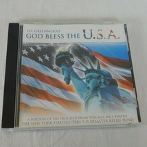 Lee Greenwood God Bless The USA CD 2001 9-11 Disaster Relief Release Pop Ballads - £4.68 GBP