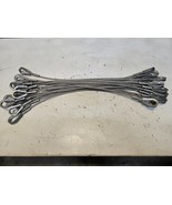 16 Quantity of 1/4&quot; Vinyl Coated Cable 24&quot; Length Looped Ends (16 Quantity) - $1,710.42 MXN