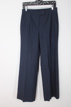 Theory 8 Blue Wool Stretch Lucas B Tailor Dress Career Trousers Pants - £25.78 GBP