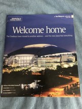 Cowboys Stadium Welcome Home Opening Magazine Star-Telegram - £15.82 GBP