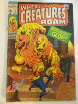 Vintage JUL 1971 Marvel Where Creatures Roam Comic Book #7 The Glop Good... - £10.08 GBP