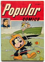 Popular Comics #139 1947- Smokey Stover- Felix diving cover FN - $58.20