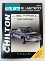 Chilton General Motors Full-Size Trucks 1980-1987 Repair Manual 28622 -EXCELLENT - £19.13 GBP