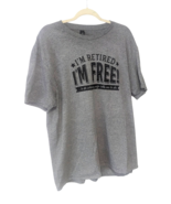 Mens Im Retired Free To Do What My Wife Tells Me To T-shirt Tee Funny Re... - $10.84