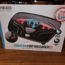 NEW HoMedics Vibration Foot Massager With Heat , box has small hole but item new - £19.33 GBP