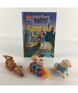 Nickelodeon Book Club Rugrats Camp Out Book Collectible Figures Tommy Ph... - £19.43 GBP
