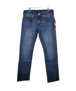 True Religion Mens Jeans Ricky Big T Straight Leg NWT 33x32 - €85,23 EUR
