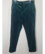 JF J.Ferrar Green Evening Edition  Slim Dress Pants Size 32 R Velvet ? Soft - $19.90