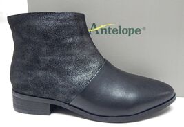 Antelope L21 Size EU 36 (US 5.5-6 M) Women&#39;s Leather Metallic Ankle Boot... - $44.97 CAD