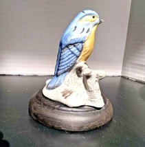Price Products Porcelain New Jersey Eastern Blue Bird Figurine 3.5&quot; - £6.45 GBP