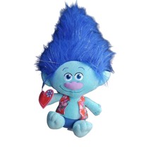 Dreamworks Trolls Plush Branch Character Stuffed Animal 15 Inch Blue Toy - £15.73 GBP