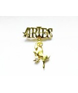 Danecraft Gold - Plated AriesZodiac Pin Brooch - €10,27 EUR