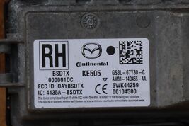 2009-13 Mazda 6 Blind Spot Sensor Monitor Rear Right RH GS3L-67Y30-C image 2