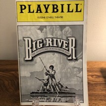 VINTAGE BROADWAY PLAYBILL #8 BIG RIVER EUGENE O&#39;NEILL THEATRE ROGER MILL... - £6.05 GBP