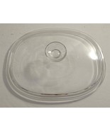 Vintage Pyrex F12C Clear Glass Oval Casserole Replacement Lid #62 - $352.39 MXN