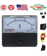 Compact DH-670 Analog Voltmeter - Clear Scale &amp; Fine-Tune Adjustments In... - $315.55 MXN