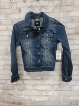 Girls YMI Size Small Jean Denim Jacket Classic Fit Youth S NWT $44 18&quot; L... - $572.04 MXN