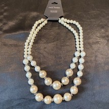 NWT Chun’s Fashion Double Layered Pearl Necklace - $14.85