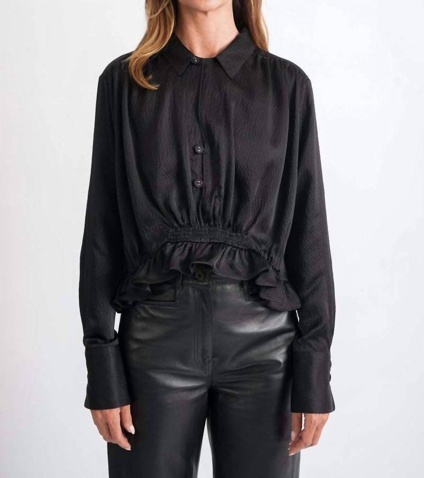 Rachel Comey Sita Top Black - $275.00
