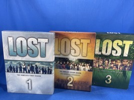 Lost Complete Seasons 1 2 3 Abc Tv Series Dvd Box Set Lot 1-3 Tv Show - £14.77 GBP
