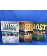 LOST Complete Seasons 1 2 3 ABC TV Series DVD Box Set Lot 1-3 TV Show - £14.70 GBP