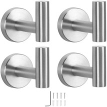 Bathroom Towel Hooks By Nearmoon: Sus 304 Stainless Steel Robe Hook Holder, - $38.98