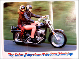 1973 Harley-Davidson ORIGINAL Super Glide FX-1200 Brochure Xlnt NOS Moto... - £18.93 GBP