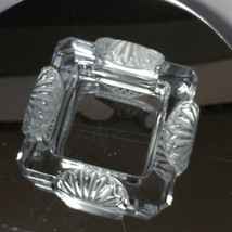 Lalique Ashtray Candy Dish Art Deco Corfou Pattern Crystal Vintage Rene Lalique - £294.88 GBP