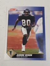 Andre Rison Atlanta Falcons 1991 Score Card #26 - $0.98