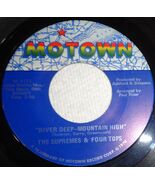 Supremes &amp; Four Tops 45 RPM Record - River deep Mountain High / Together... - €5,76 EUR