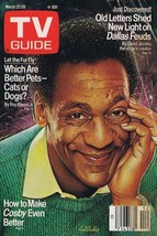 ORIGINAL Vintage March 22, 1986 TV Guide Magazine No Label Bill Cosby Show - £11.72 GBP